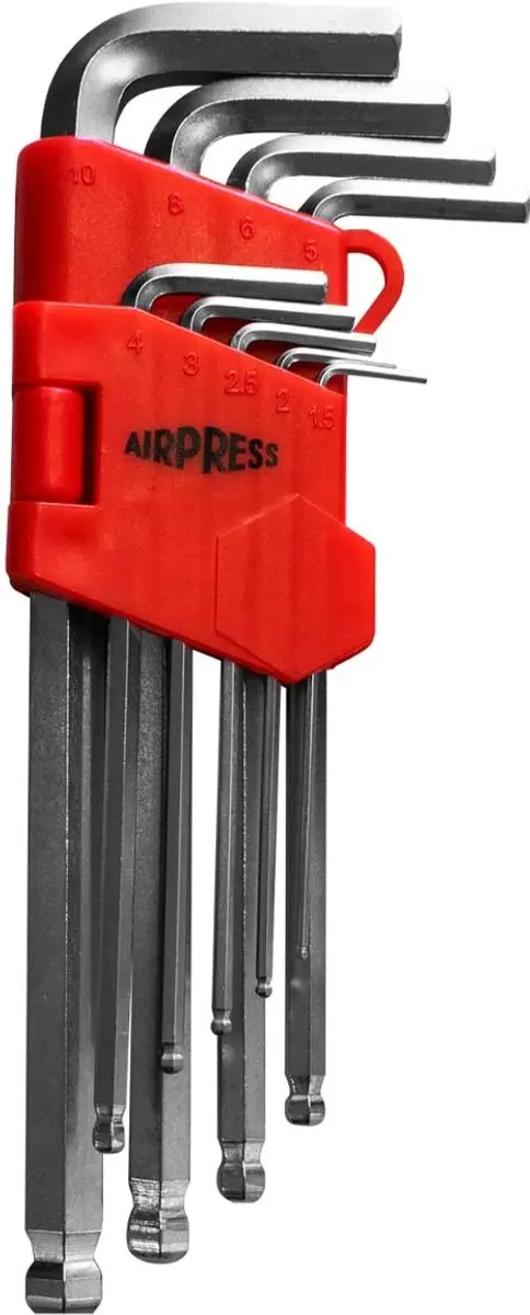 Airpress Zeskantsleutelset 9-delig 1.5-10mm