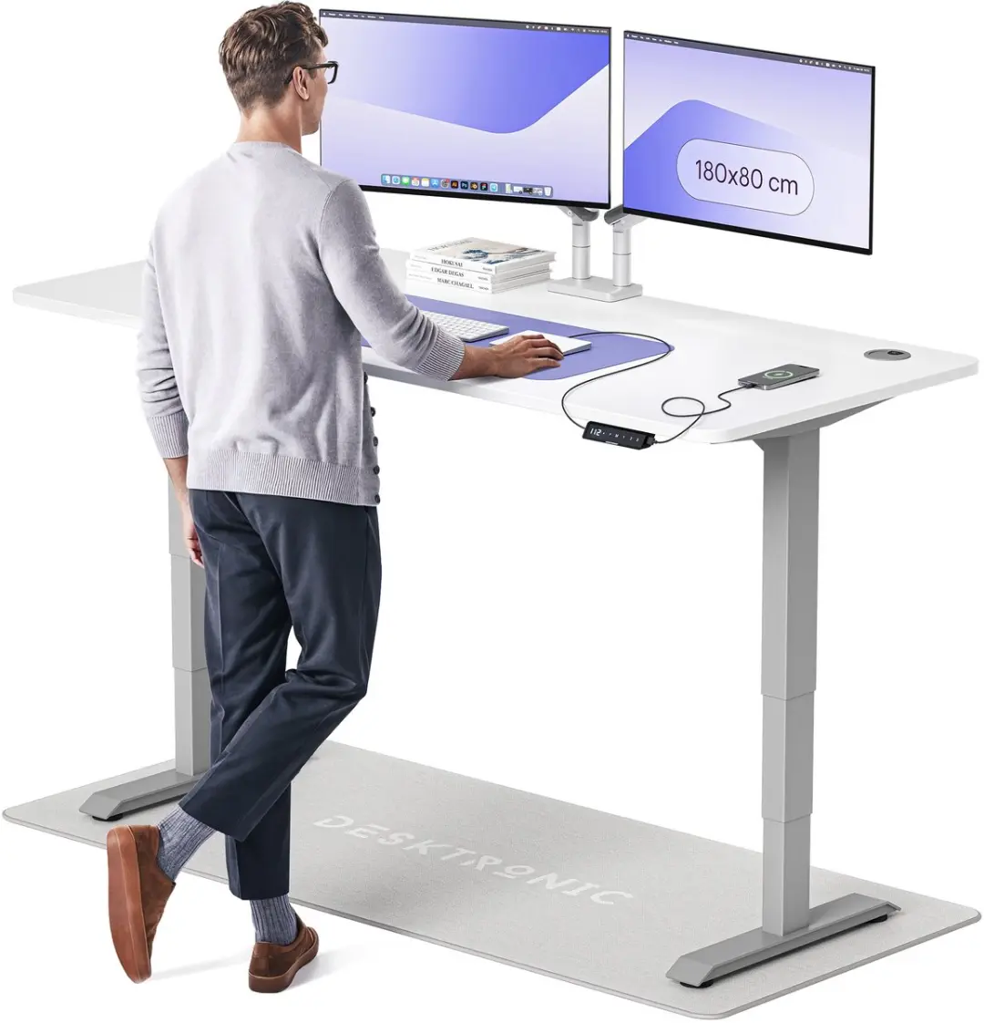 Desktronic HomePro Zit-sta Bureau 180x80cm