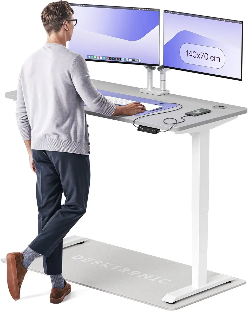 Desktronic HomePro Zit-sta Bureau 140x70cm