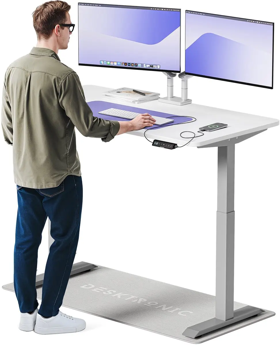 Desktronic HomeOne Zit-sta Bureau 140x70cm