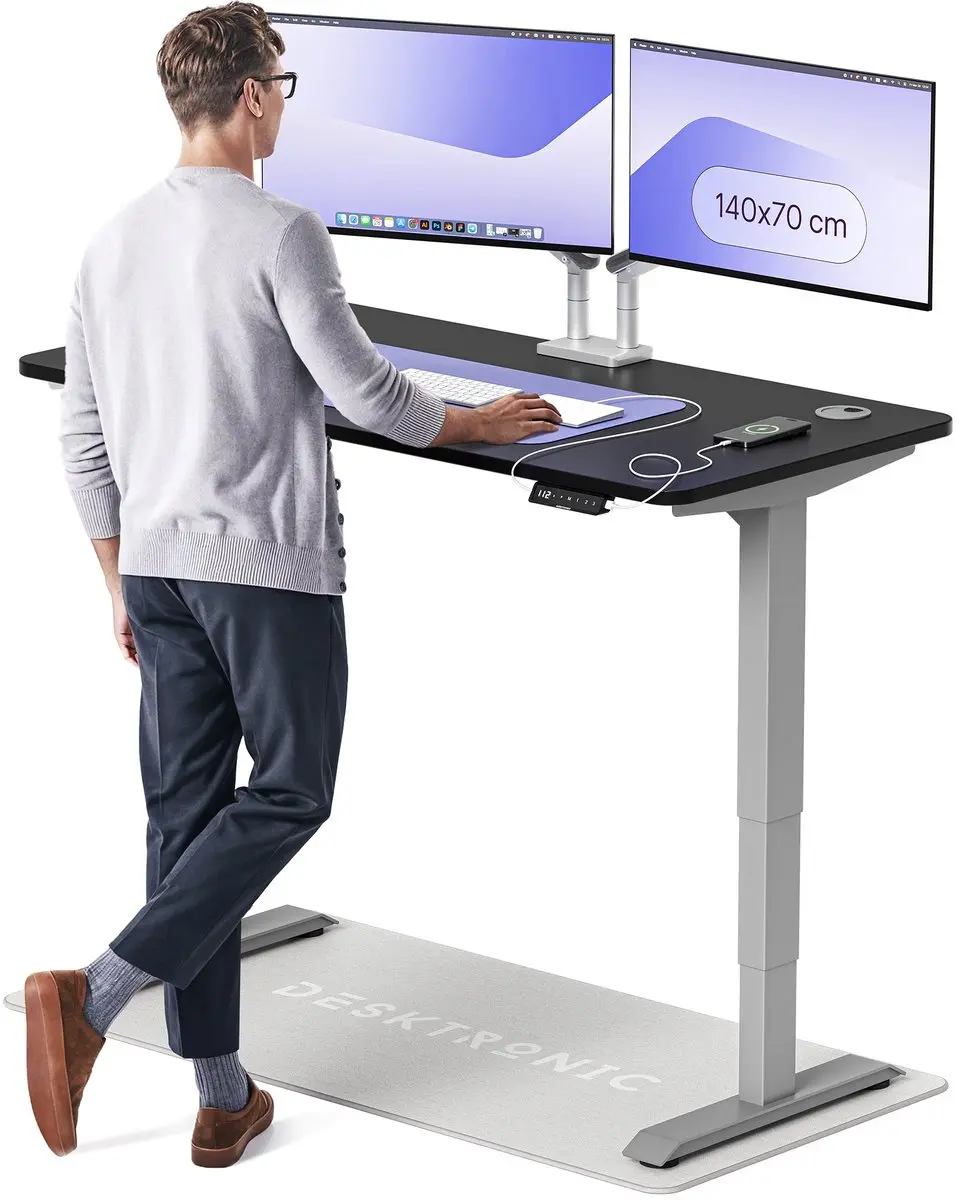 Desktronic HomePro Zit-sta Bureau 140x70cm