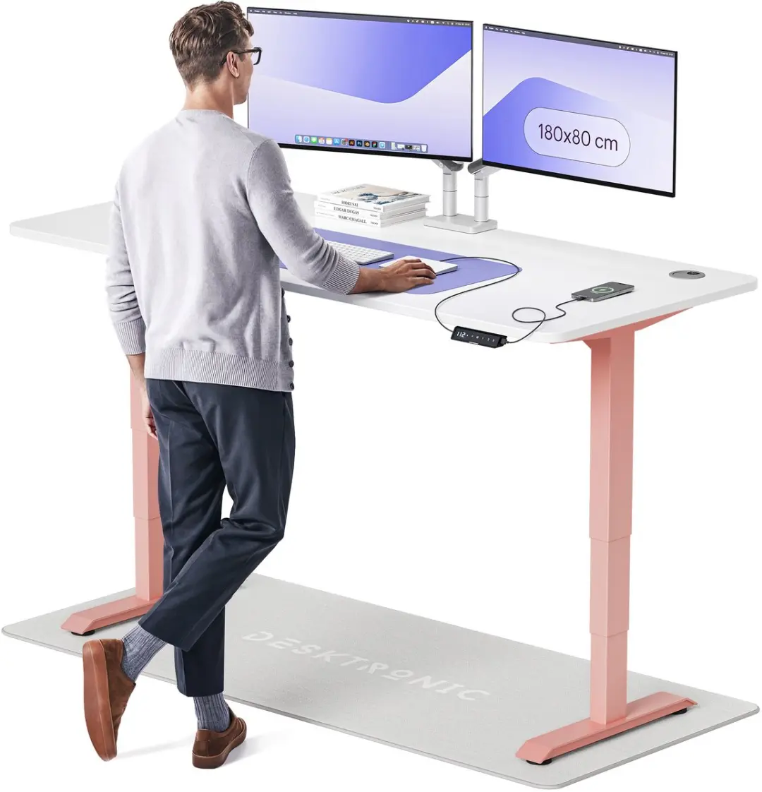 Desktronic HomePro Zit-sta Bureau 180x80cm