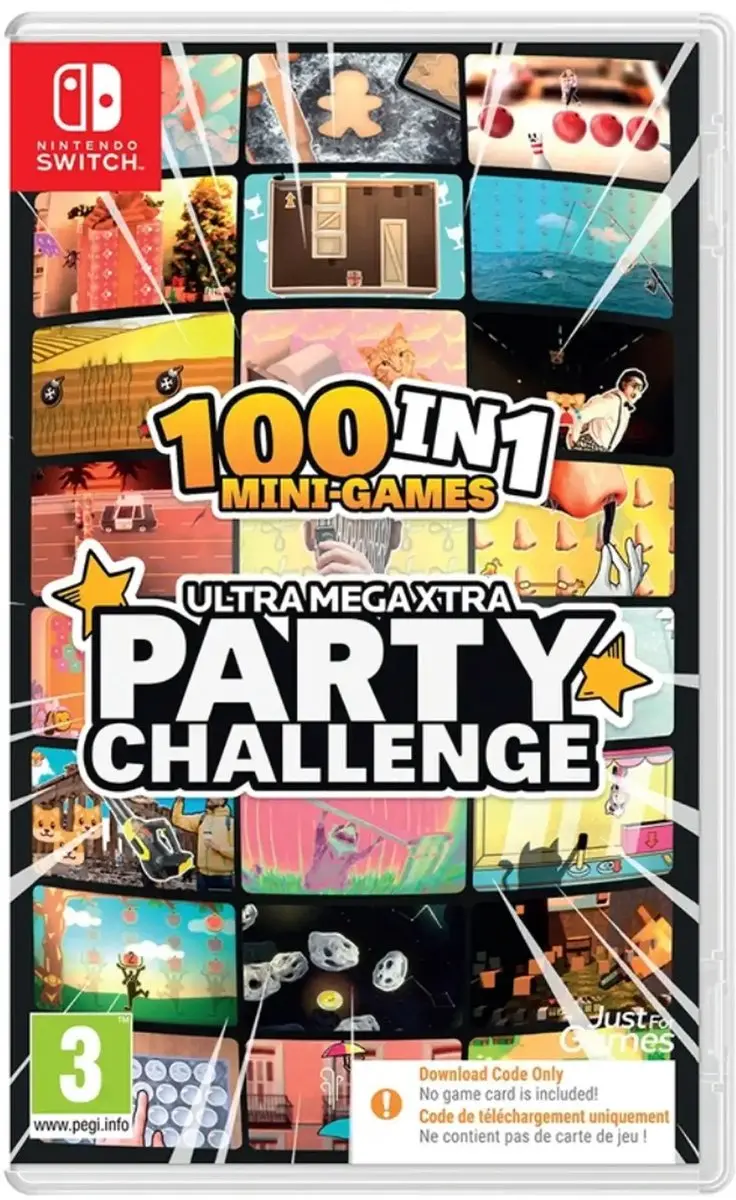 Nintendo Switch 100 in 1 Mini Games Partyspel