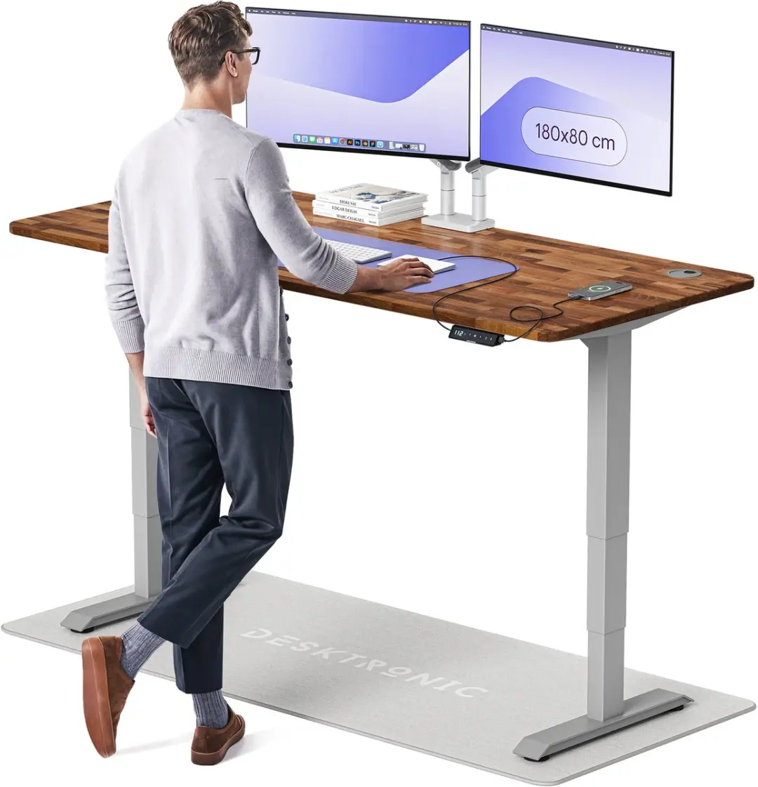 Desktronic HomePro Zit-sta Bureau 180x80cm