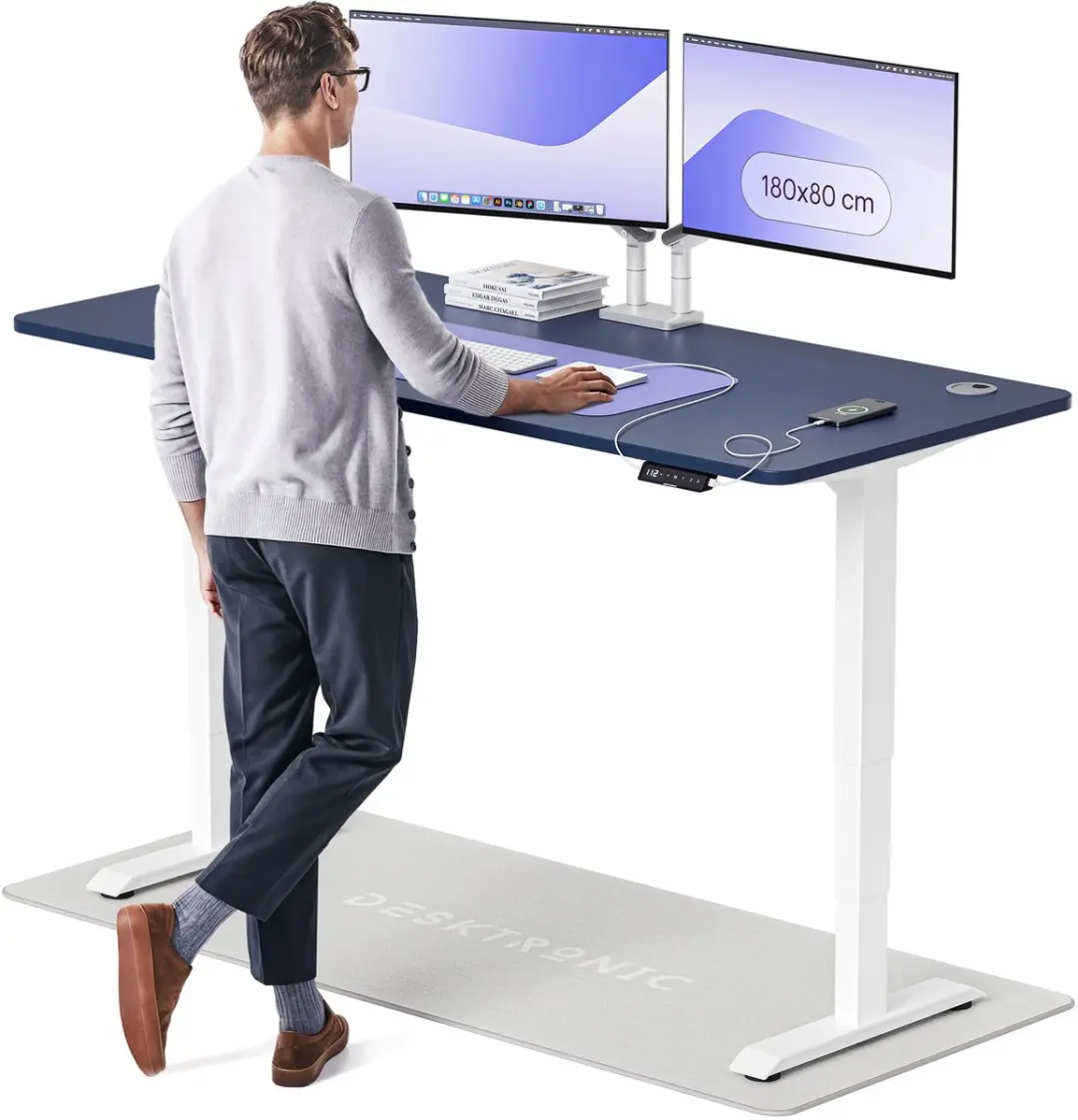 Desktronic HomePro Zit-sta Bureau 180x80cm