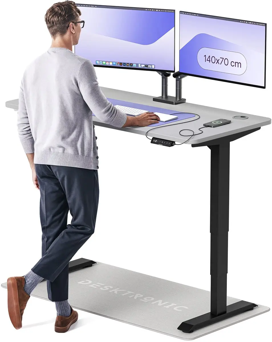 Desktronic HomePro Zit-sta Bureau 140x70cm