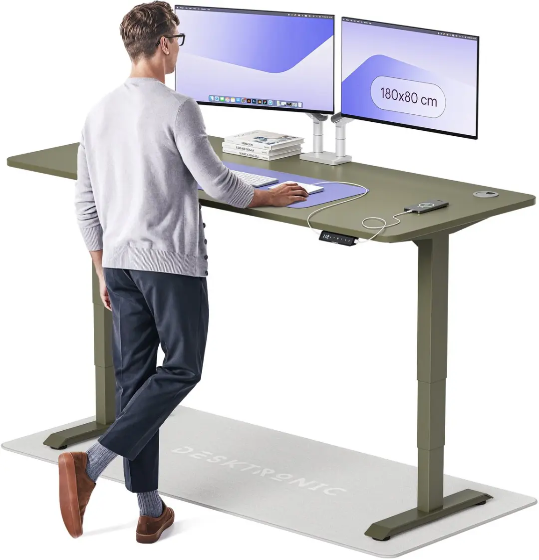 Desktronic HomePro Zit-sta Bureau 180x80cm