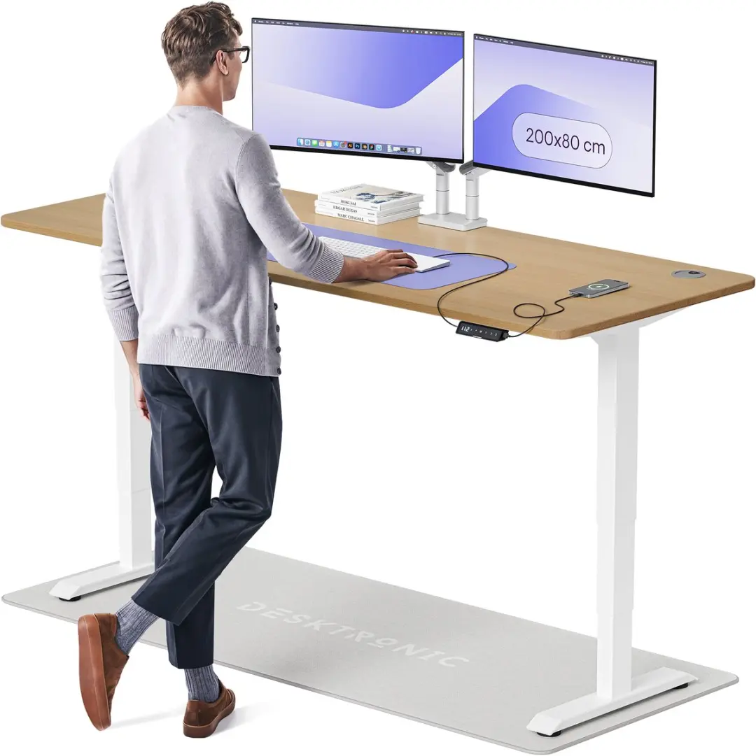 Desktronic HomePro Zit-sta Bureau 200x80cm