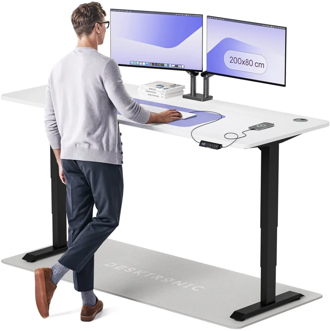 Desktronic HomePro Zit-sta Bureau 200x80cm
