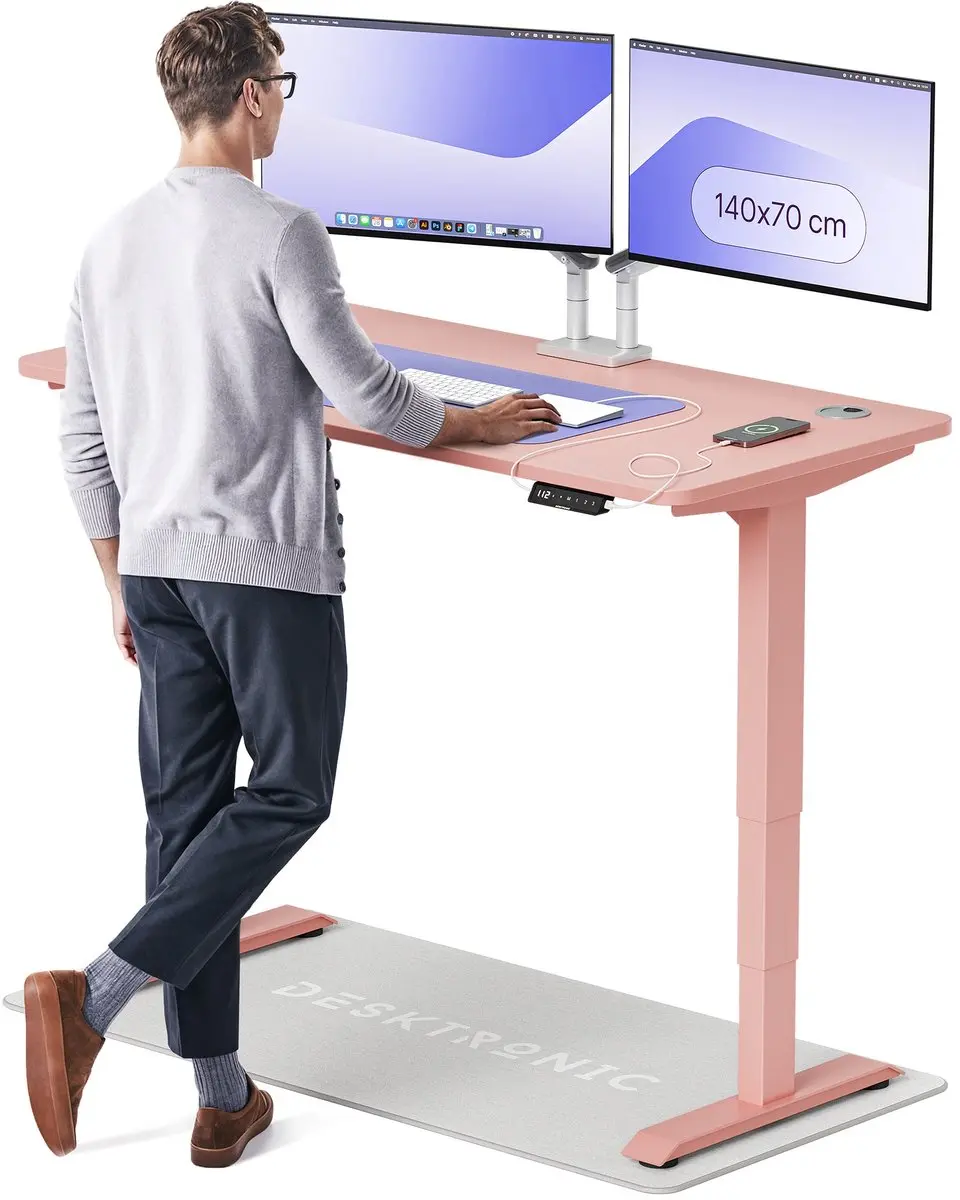 Desktronic HomePro Zit-sta Bureau 140x70cm