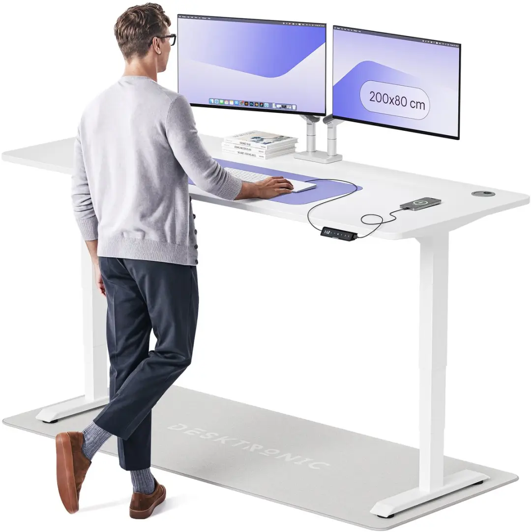 Desktronic HomePro Zit-sta Bureau 200x80cm