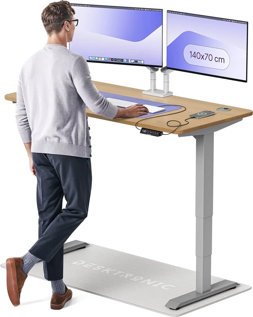 Desktronic HomePro Zit-sta Bureau 140x70cm