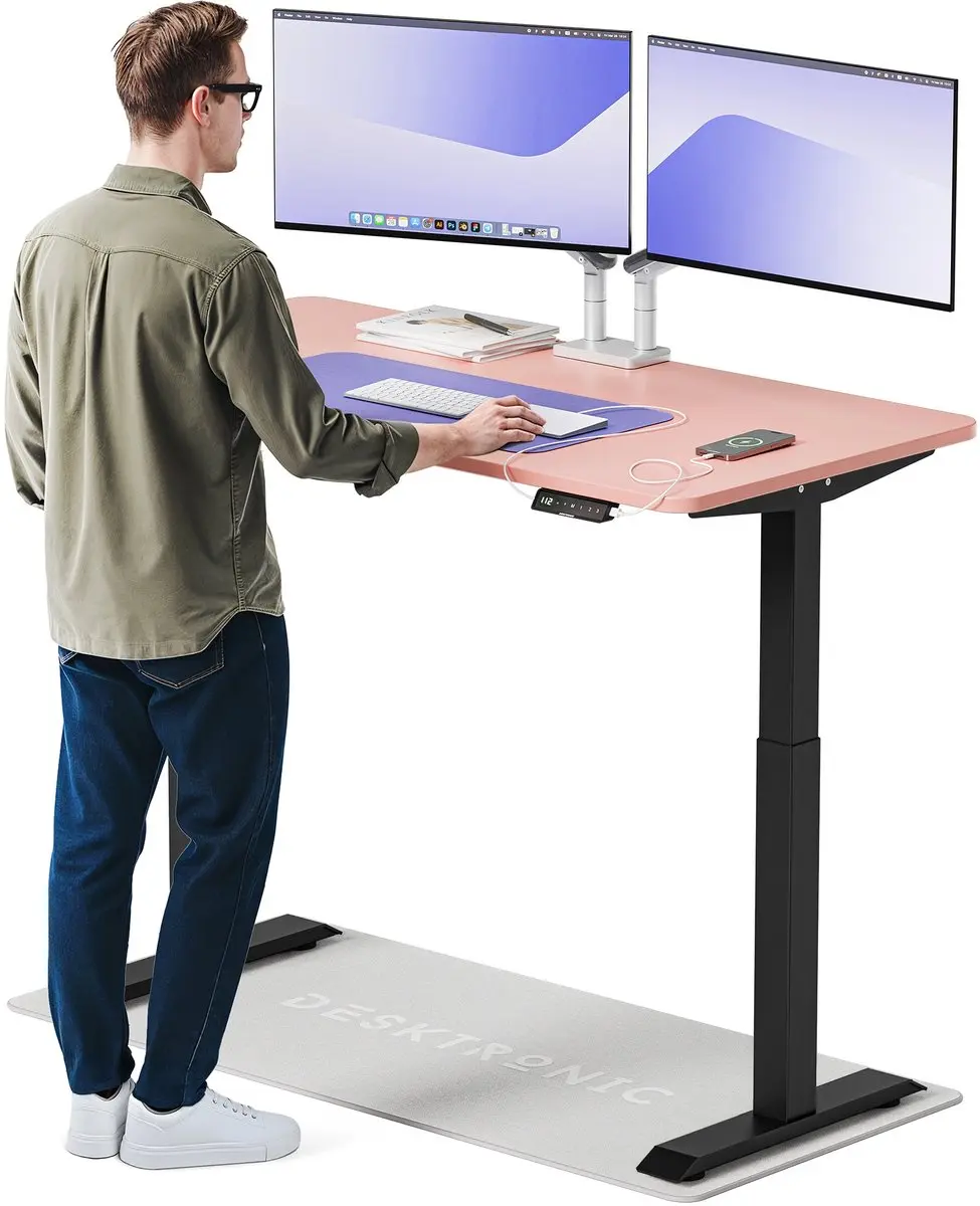 Desktronic HomeOne Zit-sta Bureau 140x70cm