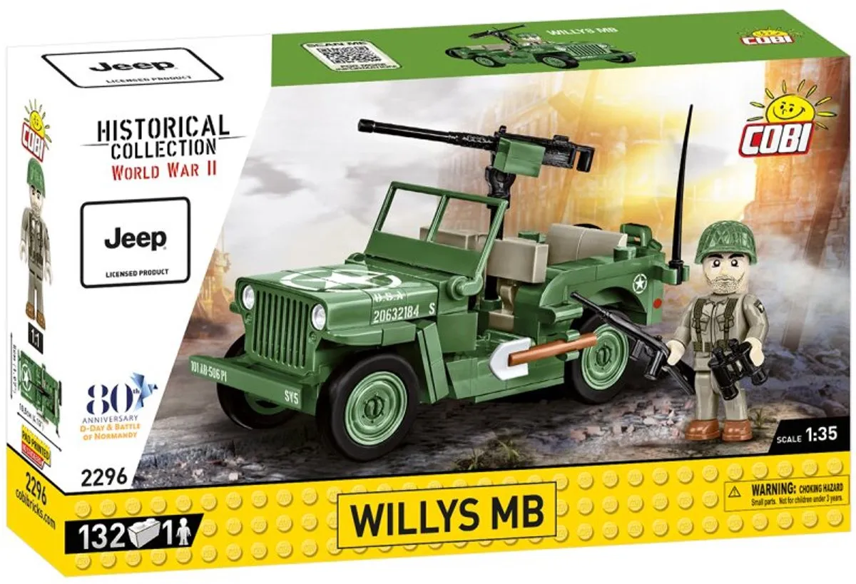 Cobi Willys MB & M2 Geweer COBI-2296