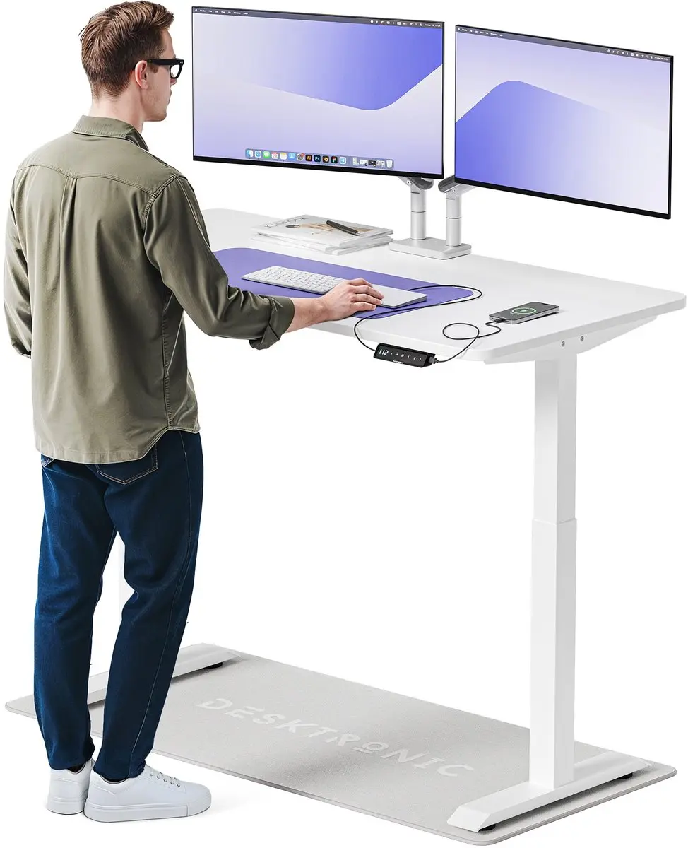 Desktronic HomeOne Zit-sta Bureau 140x70cm