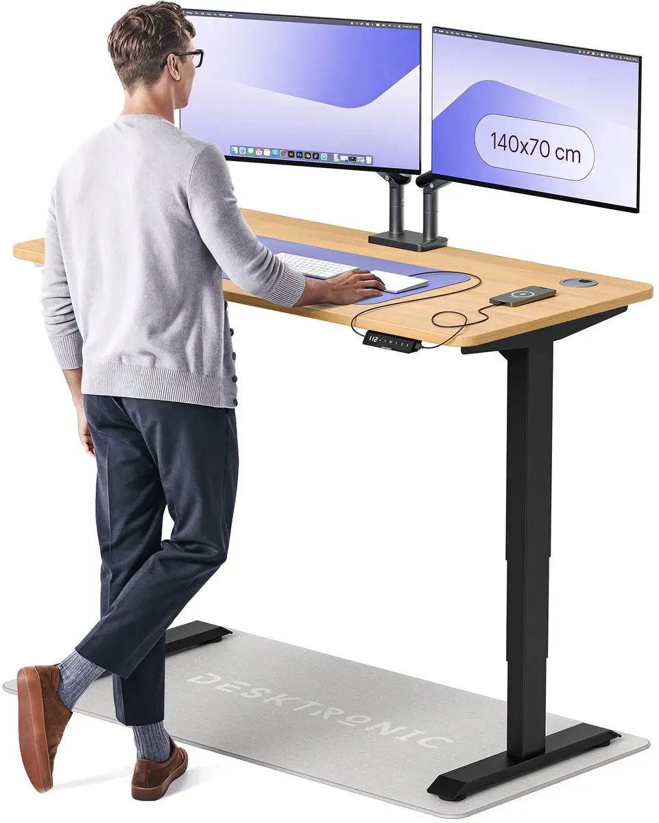 Desktronic HomePro Zit-sta Bureau 140x70cm