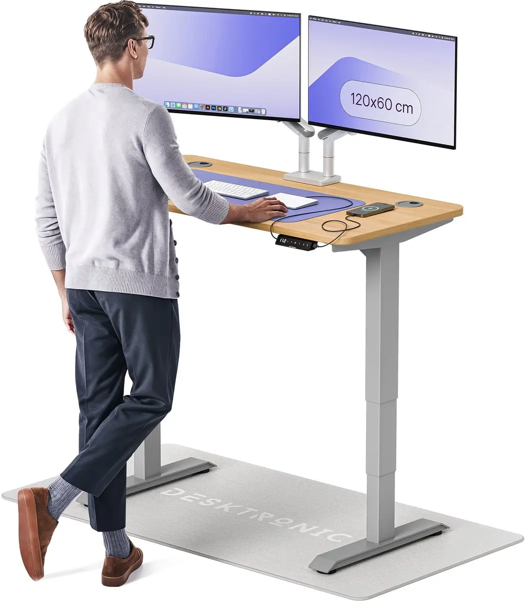 Desktronic HomePro Zit-sta Bureau 120x60cm