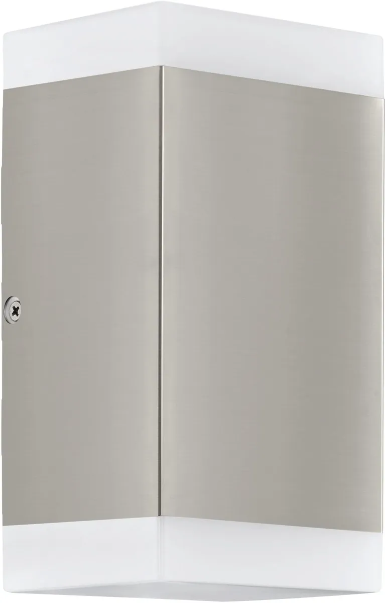 Eglo Carpinera Wandlamp GU10 - 2x - RVS/Wit