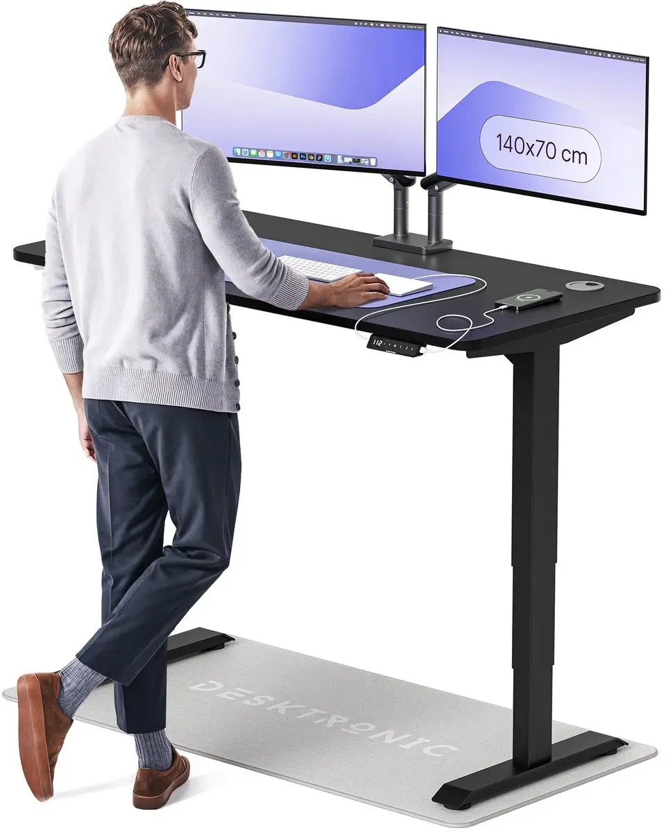 Desktronic HomePro Zit-sta Bureau 140x70cm