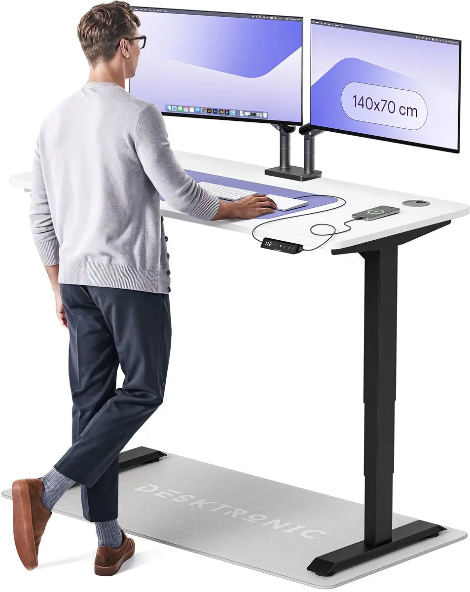 Desktronic HomePro Zit-sta Bureau 140x70cm