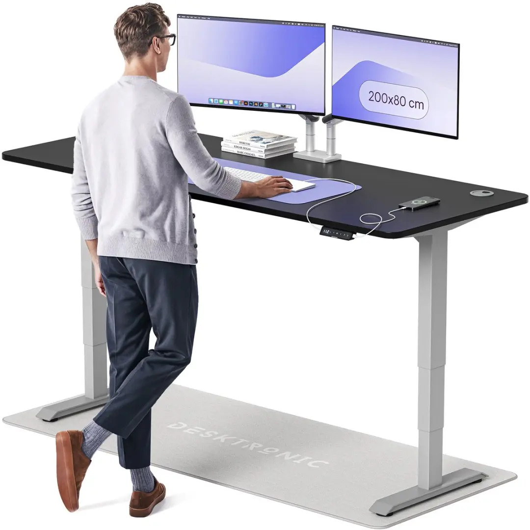 Desktronic HomePro Zit-sta Bureau 200x80cm