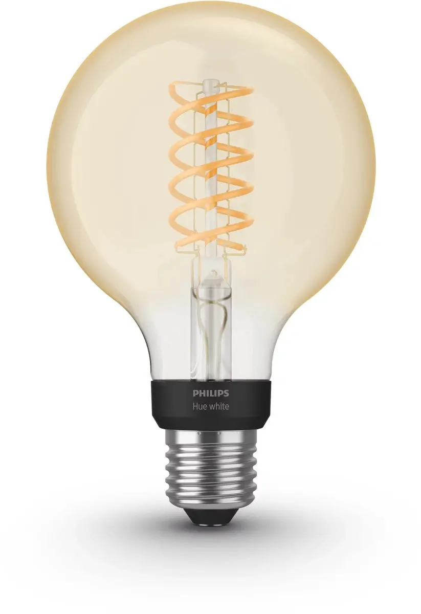 Philips Hue Filament G93 E27 7W - Warm wit - Amber