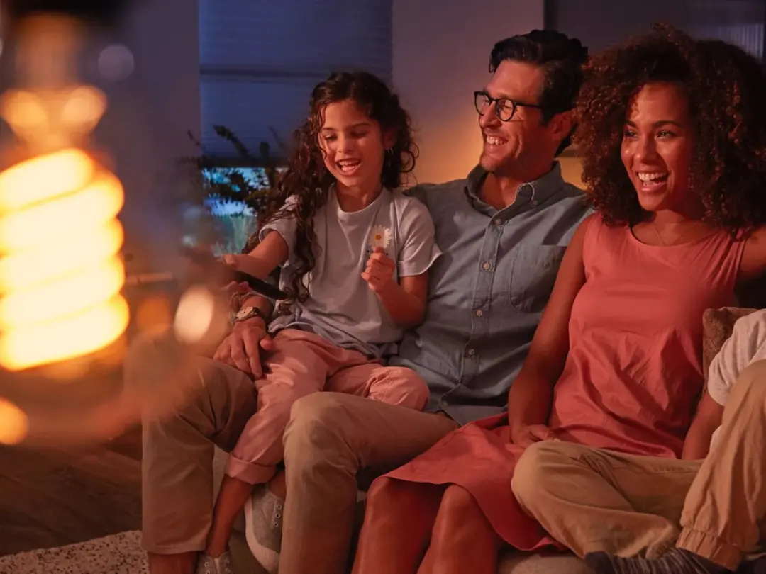 Philips Hue Filament G93 E27 7W - Warm wit - Amber