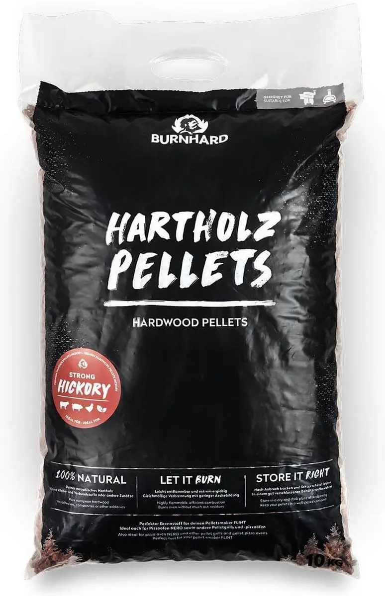 Burnhard Hickory Hardhoutpellets 10kg
