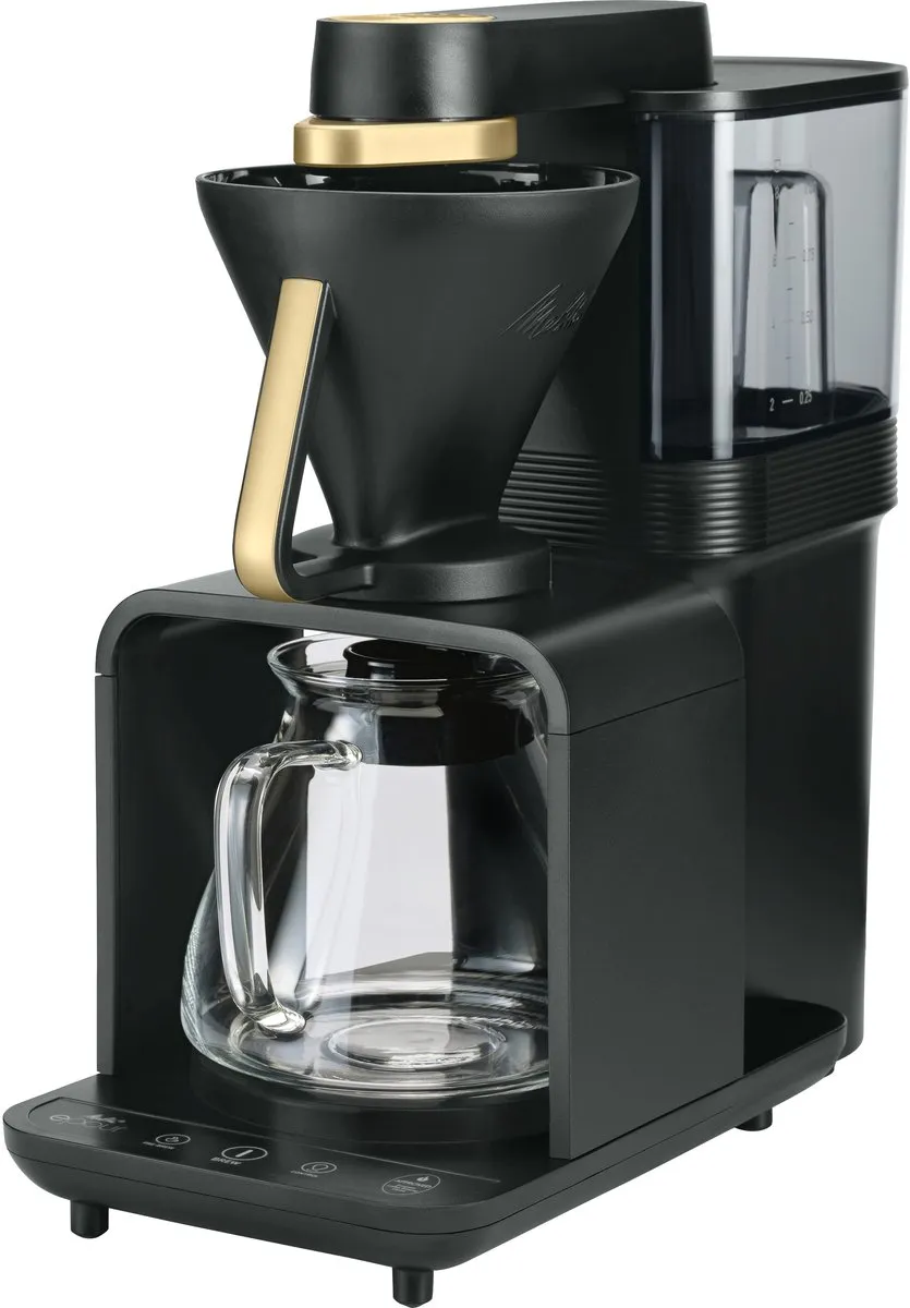 Melitta Epour 1024-12 Koffiezetapparaat - 1L - 1465W - Zwart/Goud