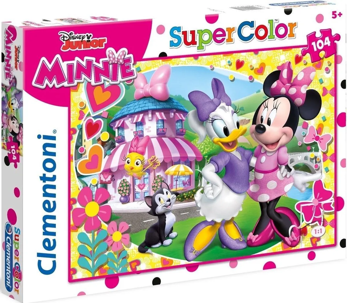 Clementoni Minnie Happy Helpers Puzzel 104 Stuks - Multicolor