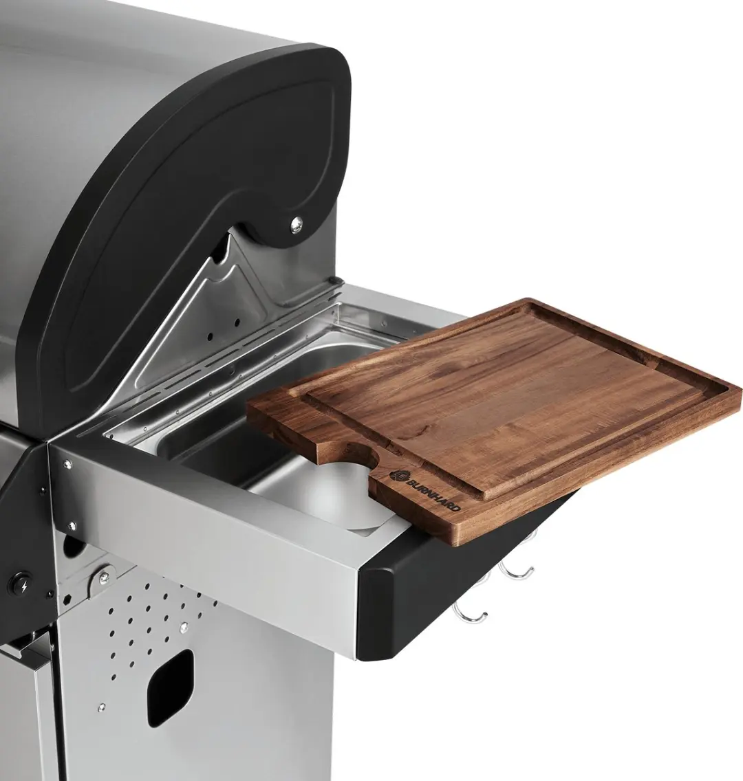 Burnhard Fred Deluxe 3 Branders Gasbarbecue - Zilver Series 3