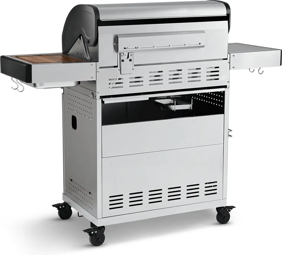 Burnhard Fred Deluxe 3 Branders Gasbarbecue - Zilver Series 3
