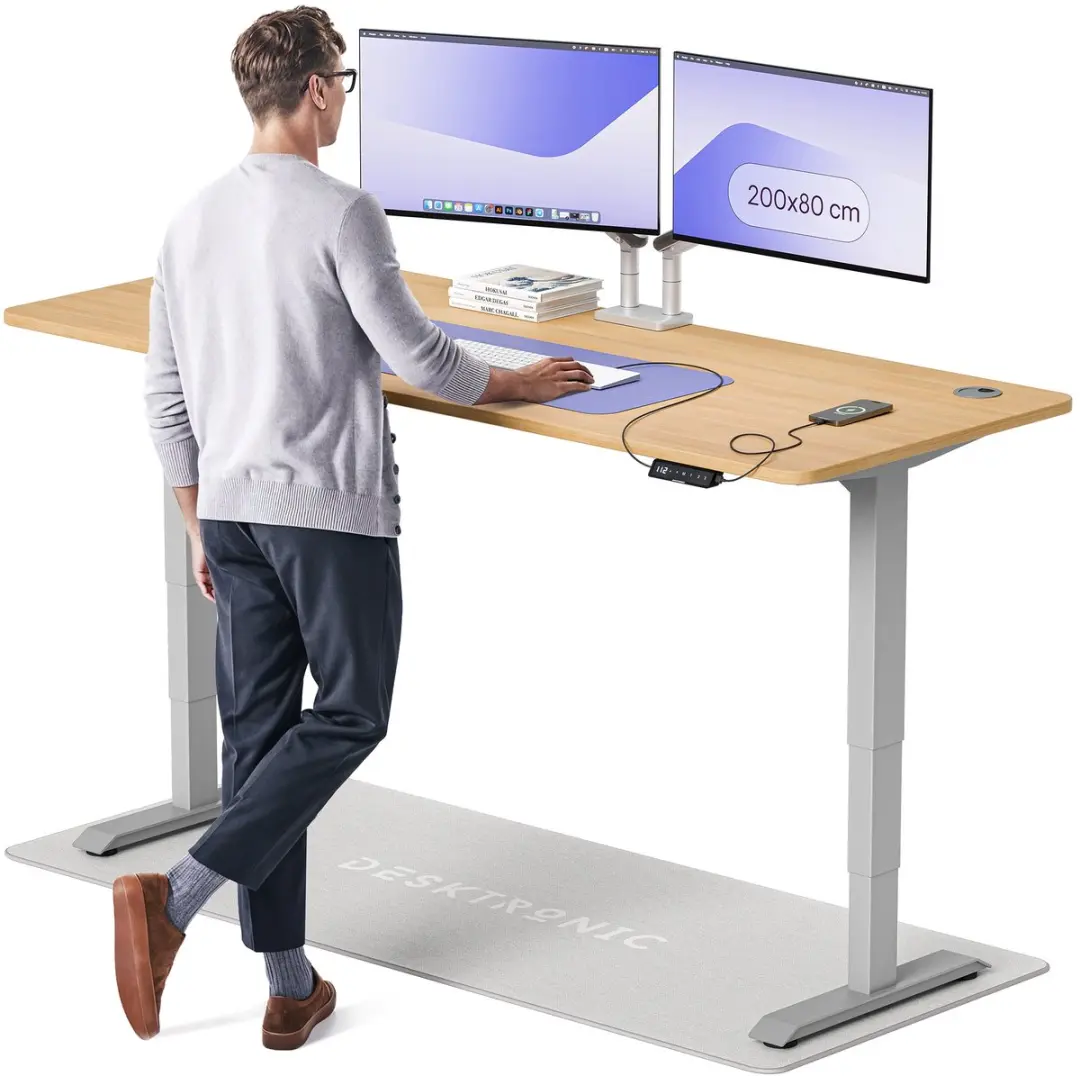 Desktronic HomePro Zit-sta Bureau 200x80cm