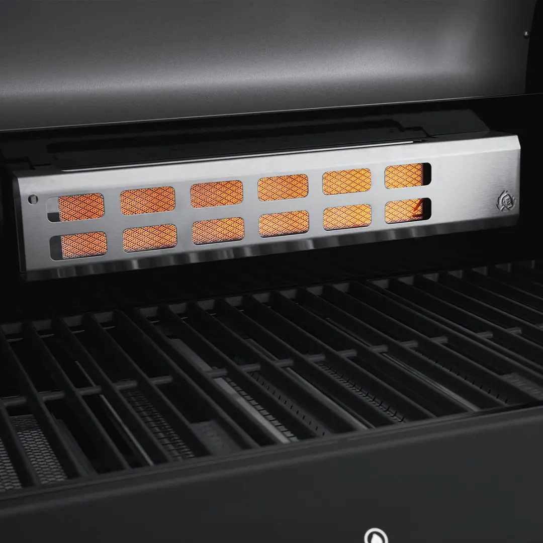 Burnhard Fred Deluxe 3 Branders Gasbarbecue - Zwart - 16 Burgers