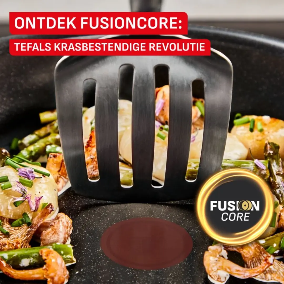 Tefal Experience Ceram G2229143 Pannenset - 3-delig - Zwart