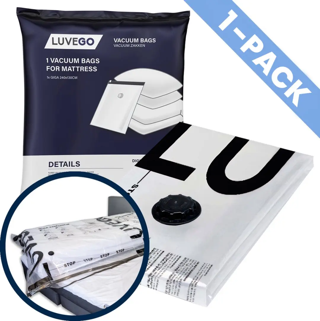 Luvego Vacuümzak Matras XXL 240x130cm