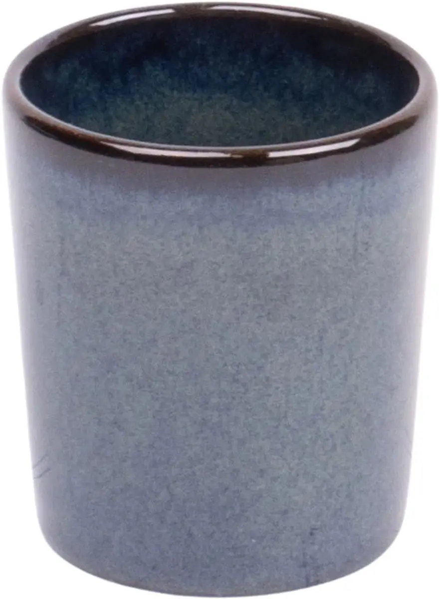 Kade 171 Faro Koffiekopjesset 12-delig - Blauw - Portugees Stoneware