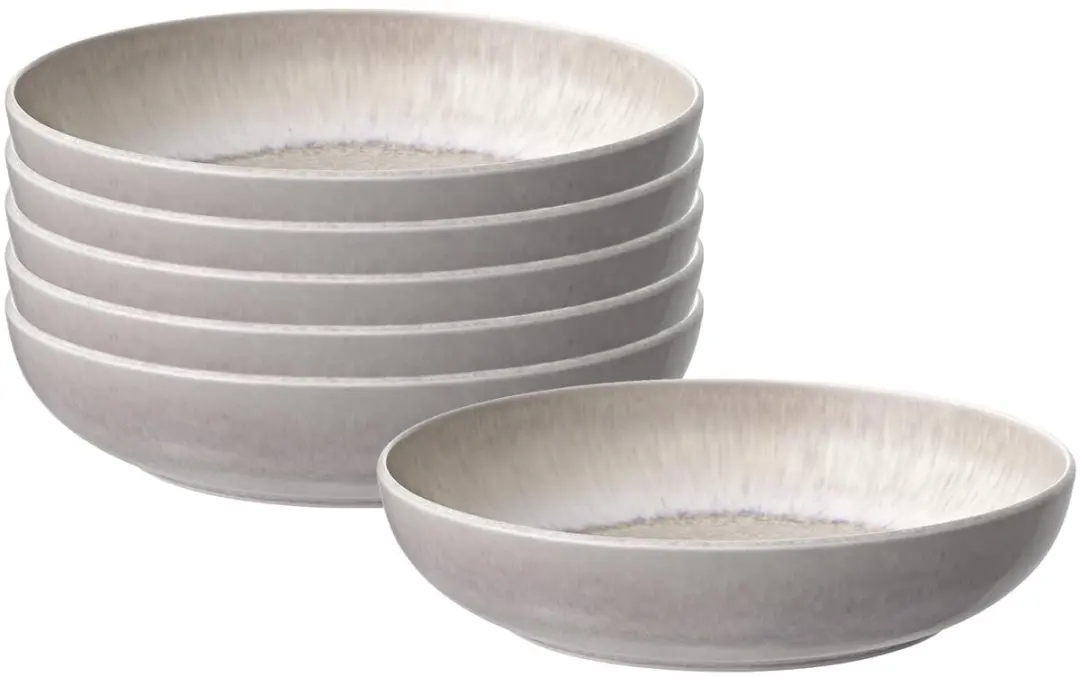 Villeroy & Boch Perlemor Sand Pastaborden 22cm - 6 Stuks - afbeelding 2 van 6