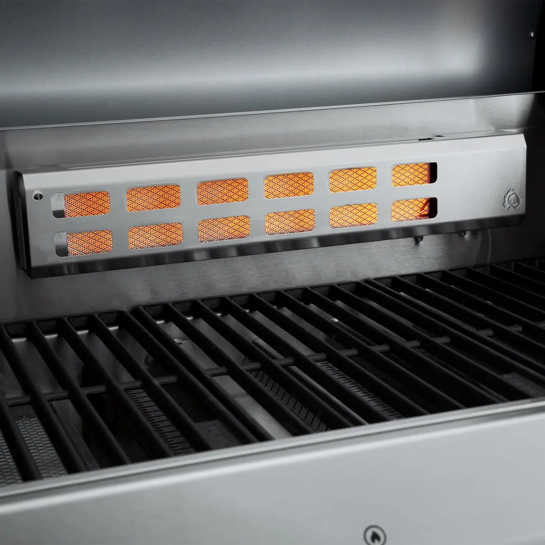 Burnhard Fat FRED 6-Brenner Gasgrill Series 3 - 90,5cm - Zwart