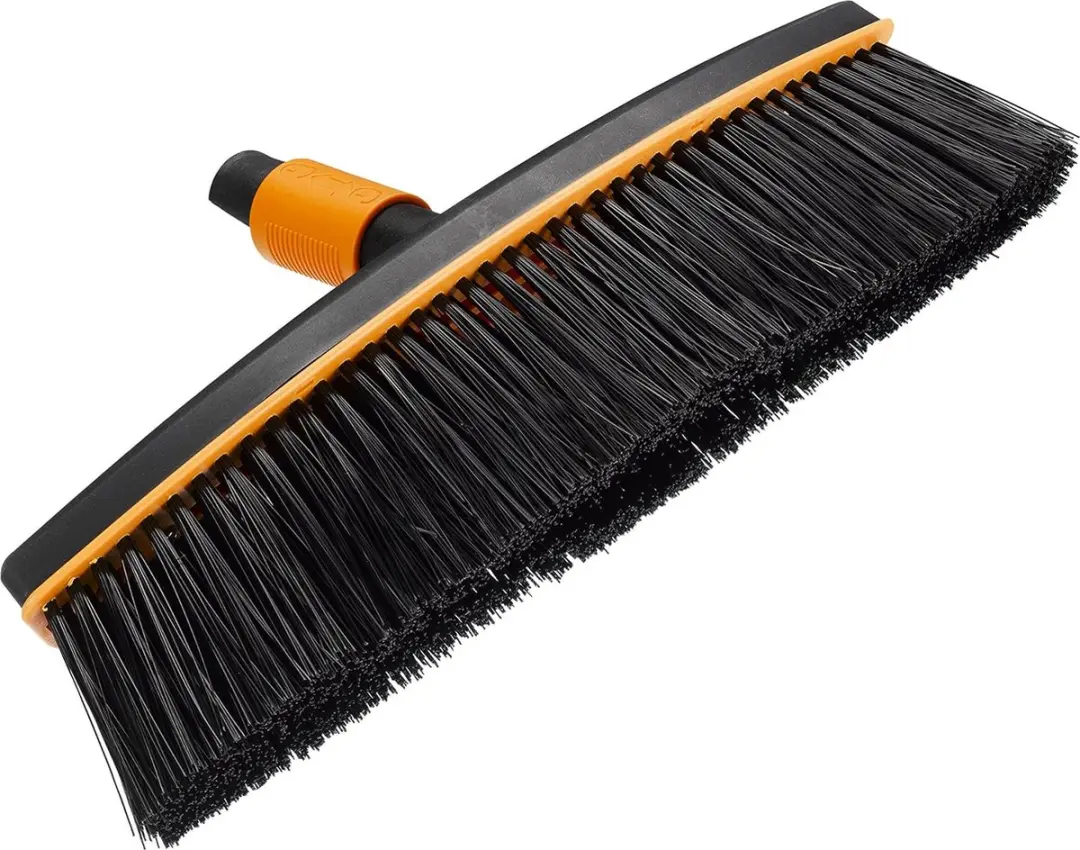 Fiskars QuikFit Bladbezem 1001416 - Zwart/oranje