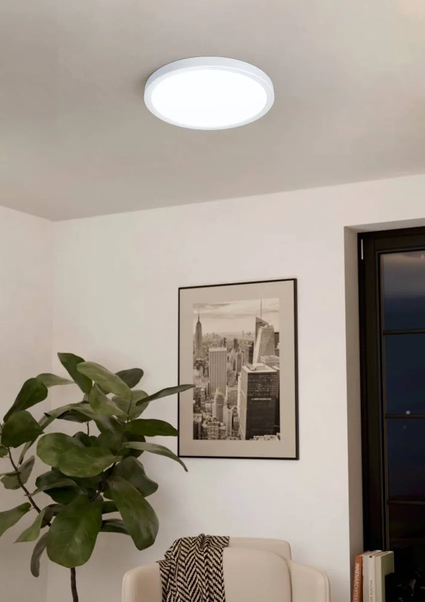 Eglo Fueva-A Plafondlamp 30cm - Wit