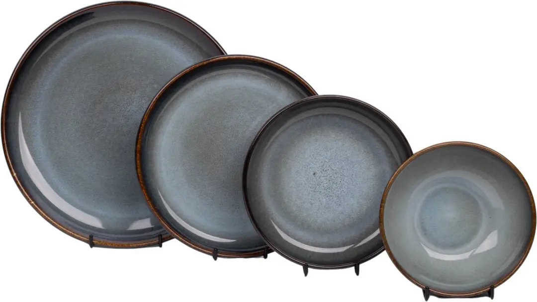 Kade 171 Porto Serviesset 36-delig - 6 Personen - Blauw/Groen