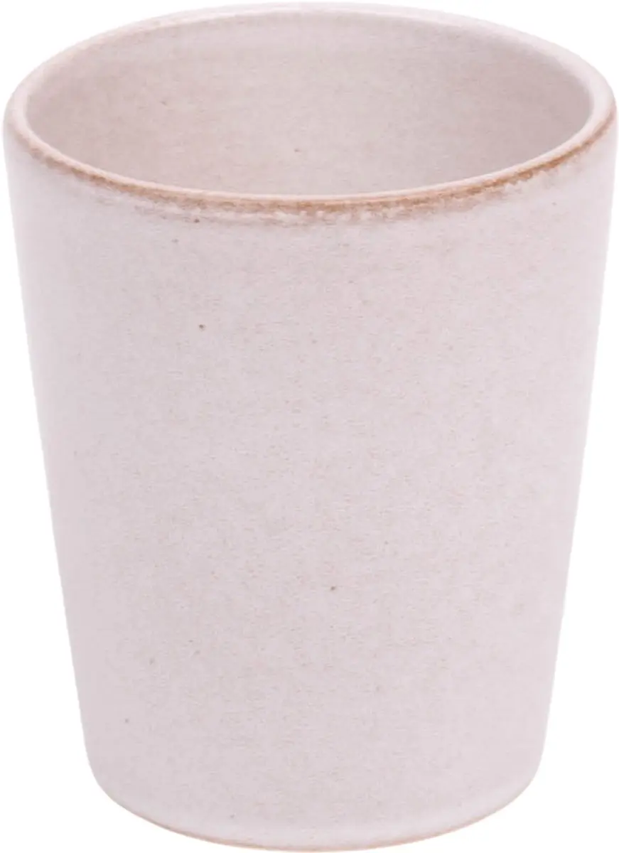 Kade 171 Lissabon Koffiekopjes Set 12-delig - 150ml & 250ml - Wit met bruin