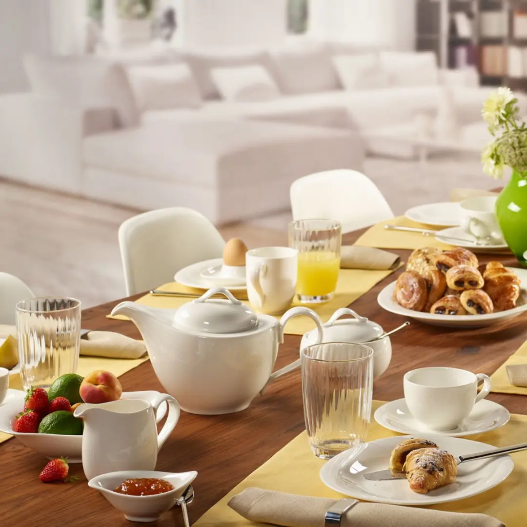 Villeroy & Boch New Cottage Tee-Set - 13-delig - Wit/Gekleurd - afbeelding 2 van 4