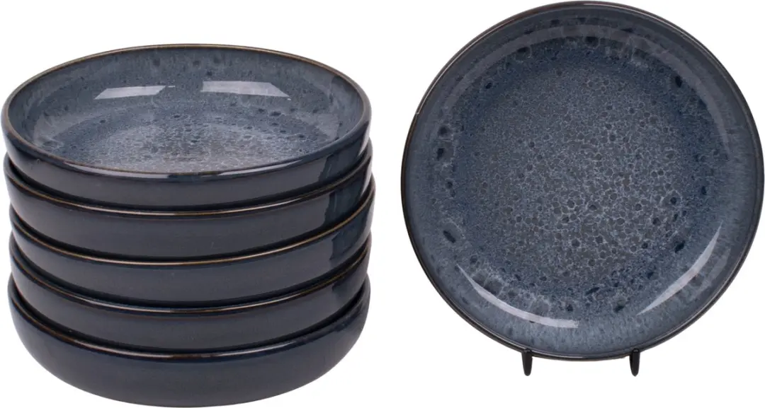 Kade 171 Amadora Diepe Bordenset 18cm - 6 Stuks - Blauw
