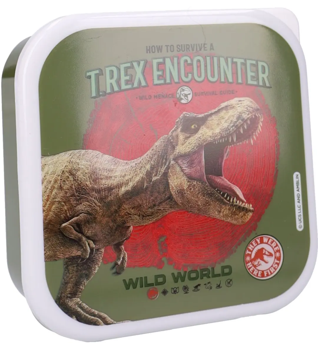 Jurassic World 3-in-1 Snackbox Groen - 1.8L