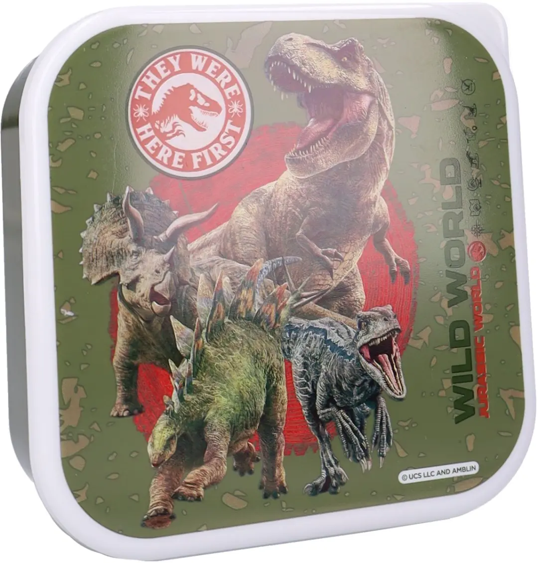 Jurassic World 3-in-1 Snackbox Groen - 1.8L