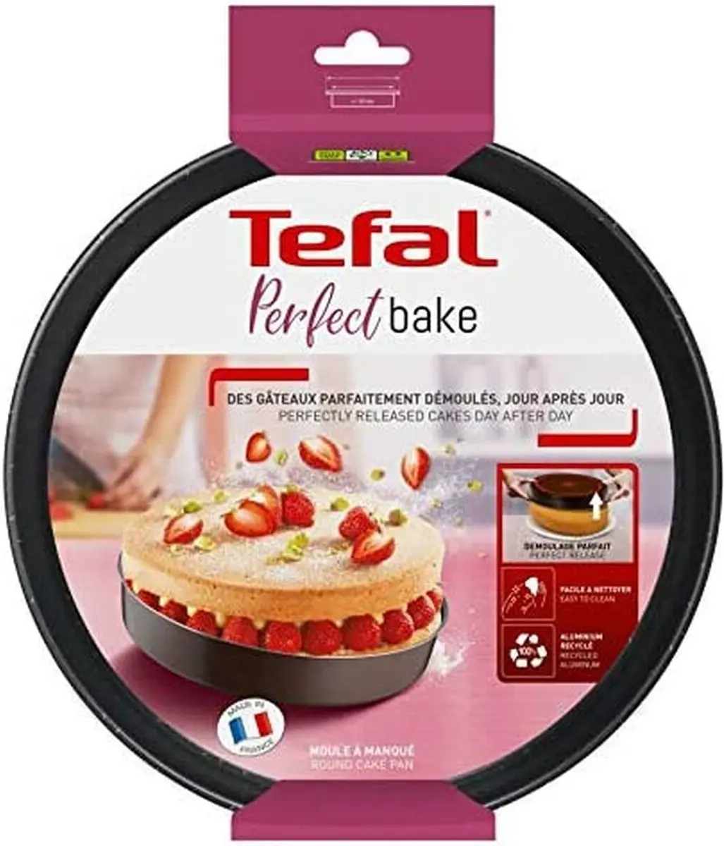 Tefal Cakevorm Metaal Ø24cm - Bruin