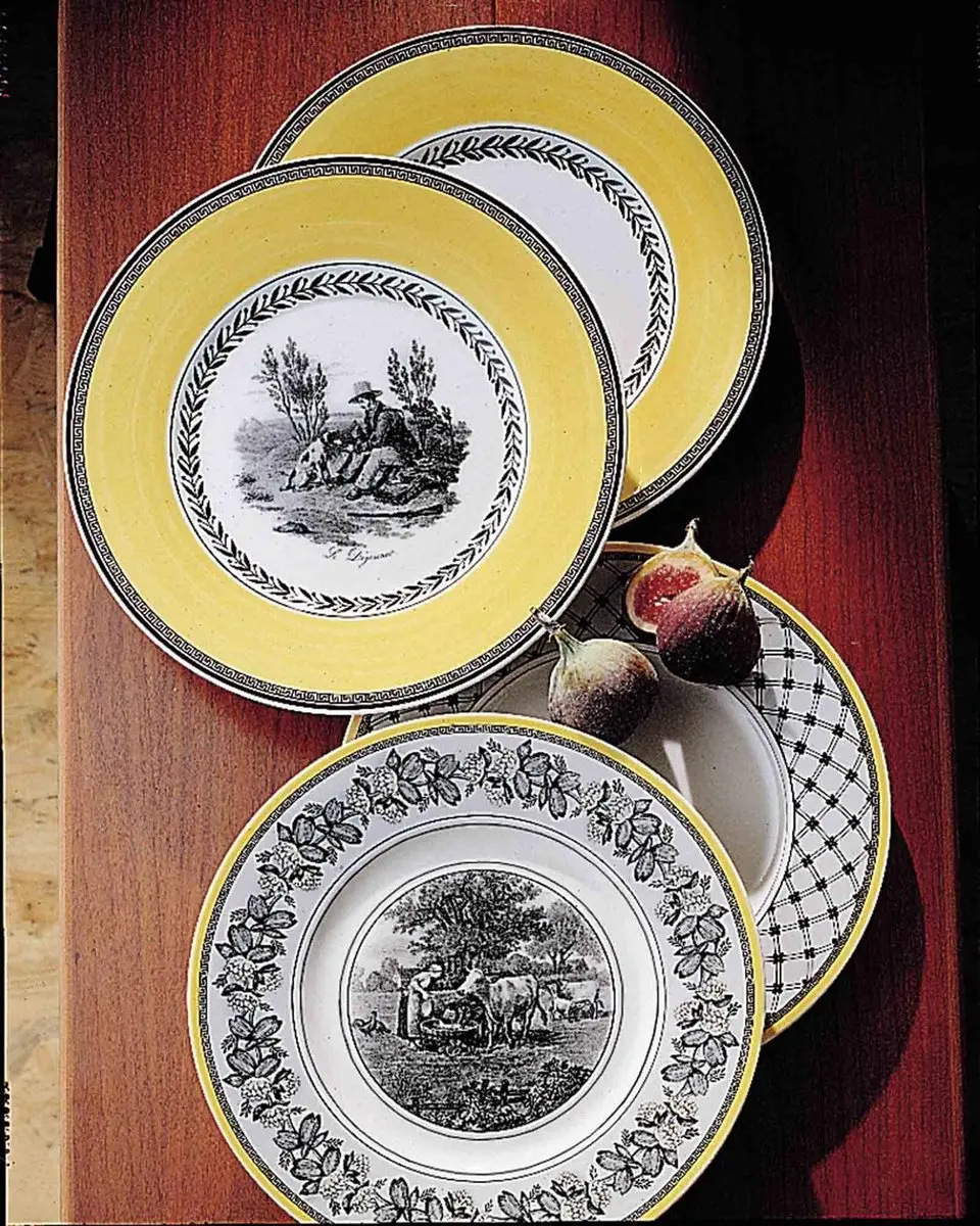 Villeroy & Boch Audun Chasse Suppenteller - Ø24,2cm - 6 Stuks