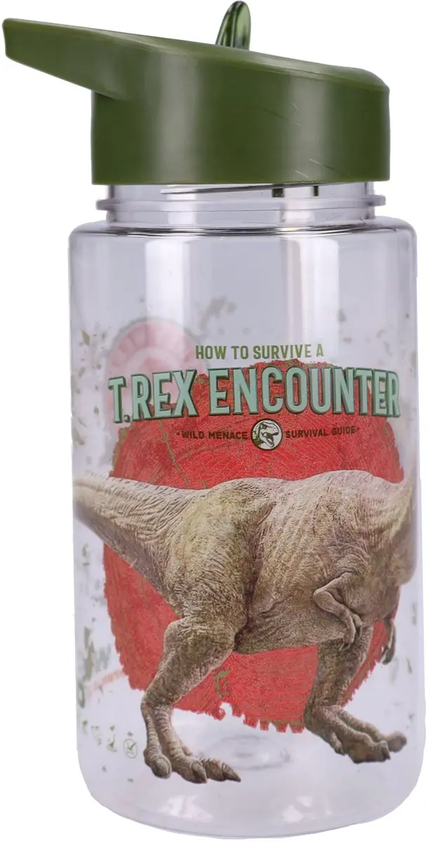 Jurassic World Drink Up Drinkfles 450ml - Groen